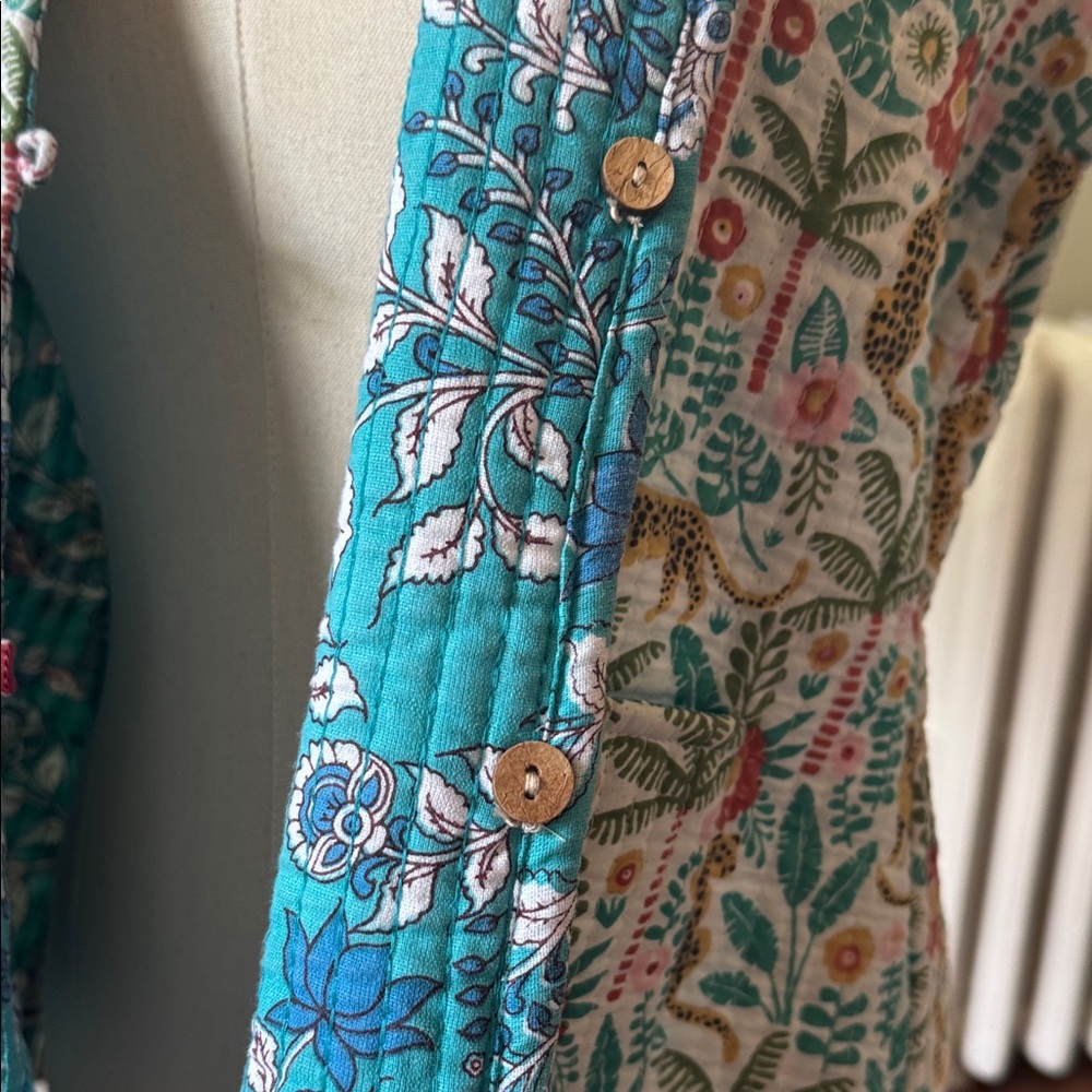 Reversible Quilted Multicolor Jacket - image 8